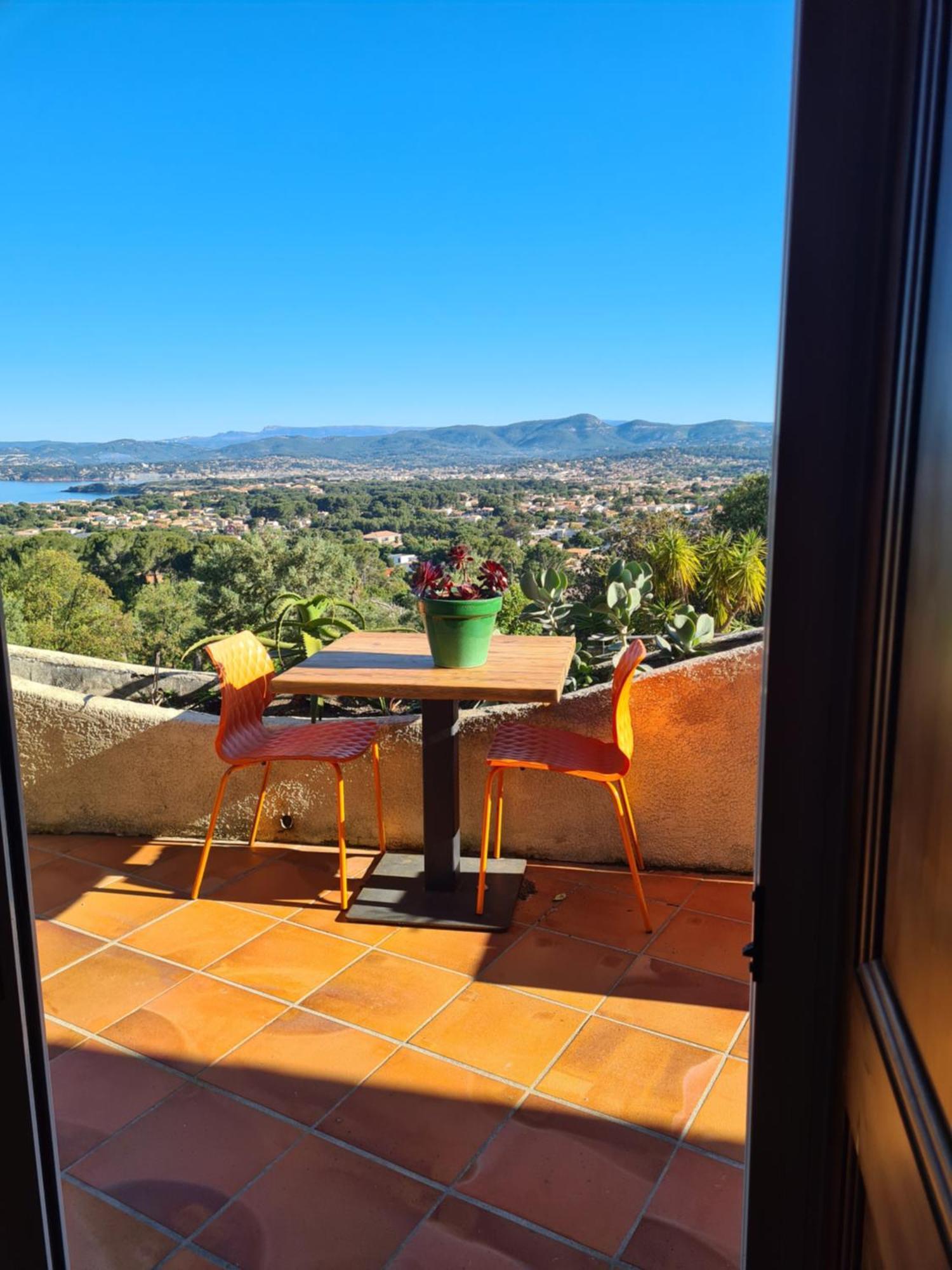 Villa M, Chambres D'Hotes, Vue Mer, Sauna, Piscine A Six-Fours Six-Fours-les-Plages Kültér fotó